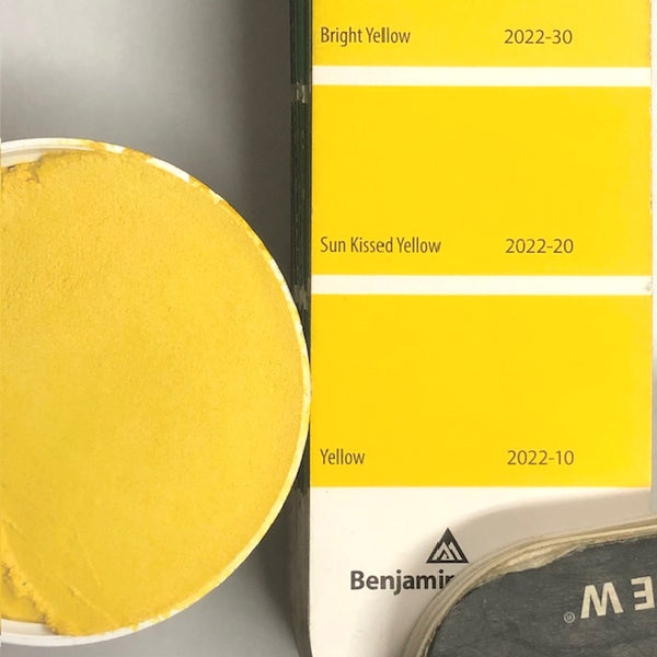 XT Custom matches BM 2022-10 Yellow in Unsanded Tile Grout