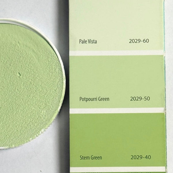 XT Custom Matches BM 2029-50 Potpourri Green in Unsanded Tile Grout