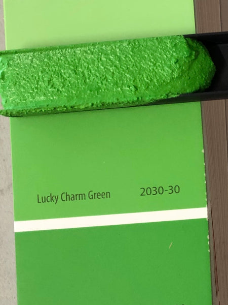XT Custom matches BM 2030-30 Lucky Charm Green in Unsanded Tile Grout