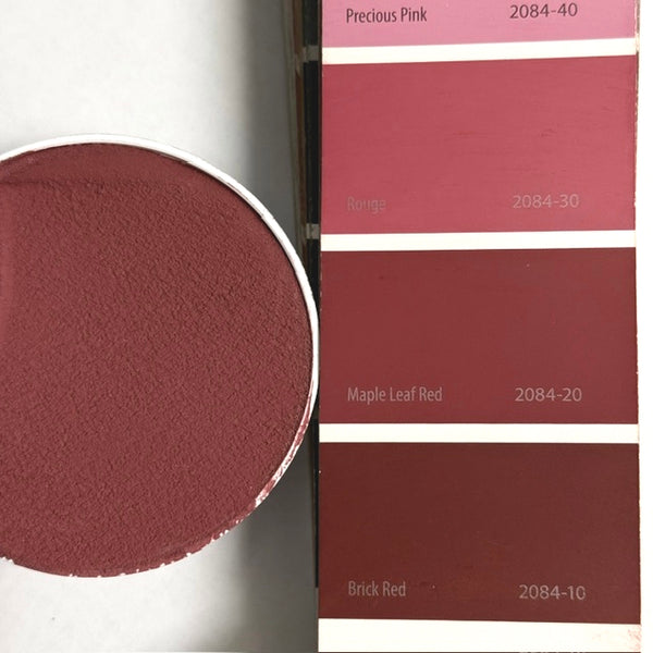 XT Custom Matches BM 2084-20 Maple Leaf Red in Unsanded Tile Grout