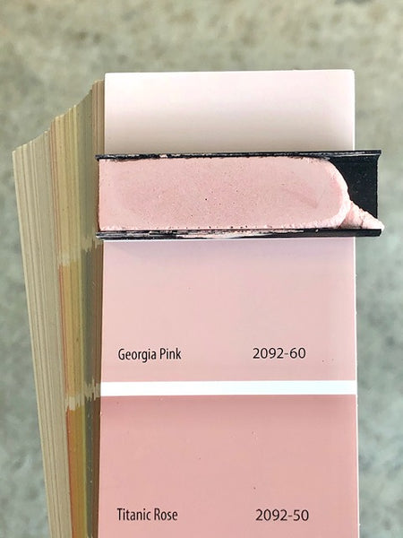 XT Custom Matches BM 2092-60 Georgia Pink in Unsanded Tile Grout