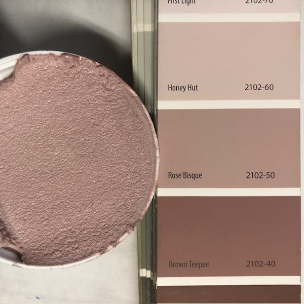 XT Custom matched to BM 2102-50 Rose Beige in Sanded Tile Grout