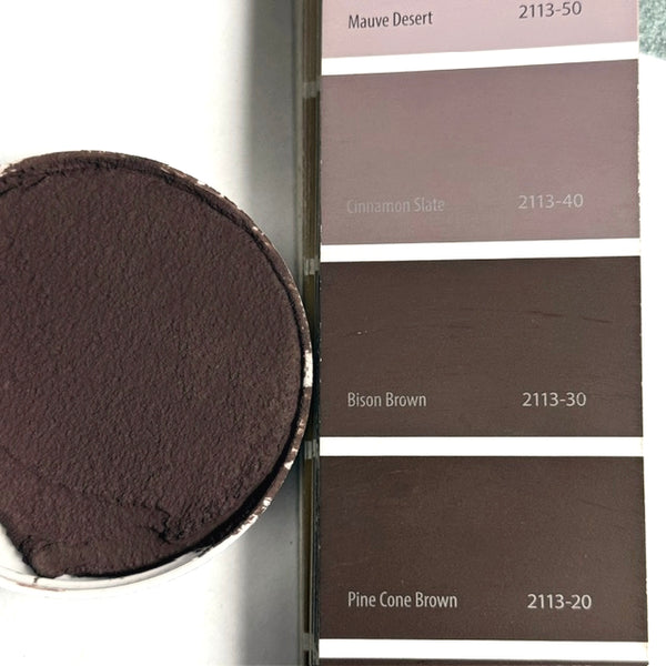 XT Custom matched to BM 2113-30 Bison Brown in Unsanded Tile Grout