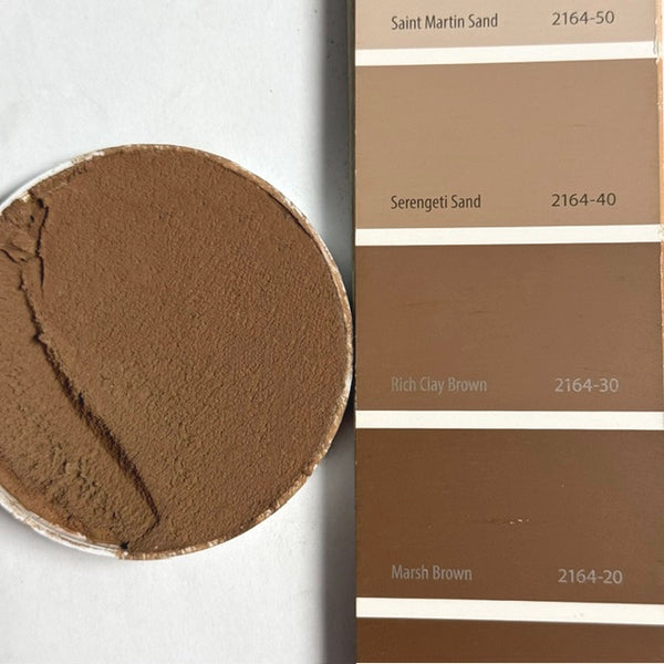 XT Custom matched to BM 2164-30 Rich Clay Brown in Sanded Tile Grout