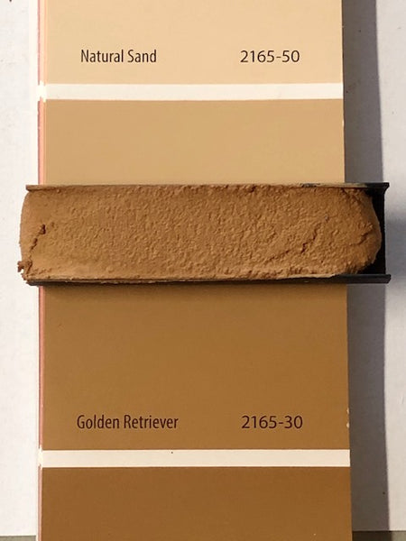 XT Custom matches BM 2165-30 Golden Retriever in Unsanded Grout