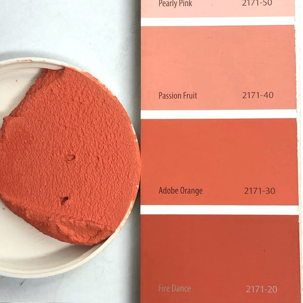 XT Custom matches BM 2171-30 Adobe Orange in Sanded Tile Grout