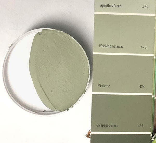 XT Custom matched to BM 474 Mistletoe in Sanded Tile Grout