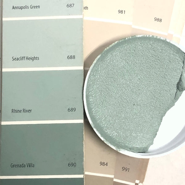 XT Custom matches BM 689 Rhine River in Sanded Tile Grout