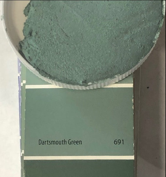 XC Custom matches BM 691 Dartsmouth Green in Unsanded Tile Grout