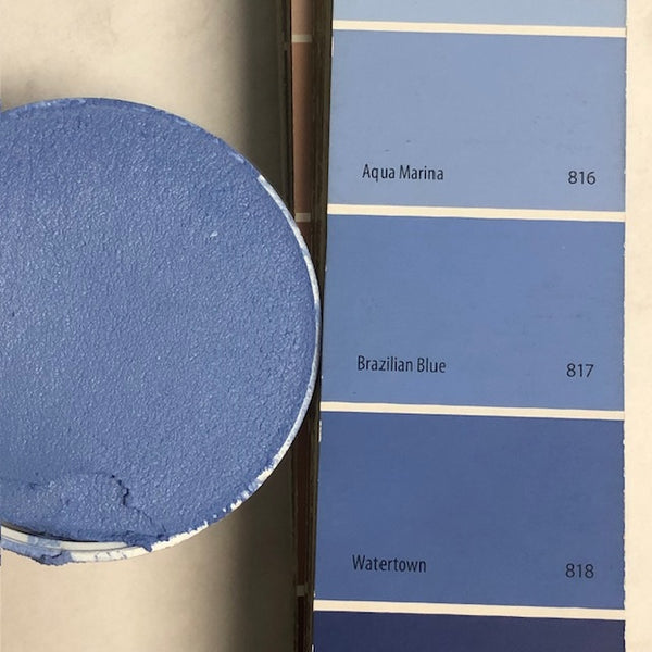 XT Custom matched to BM 817 Brazilian Blue in Sanded Tile Grout