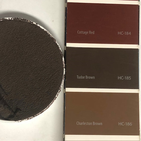XT matched to BM HC-185 Tudor Brown in Sanded Tile Grout
