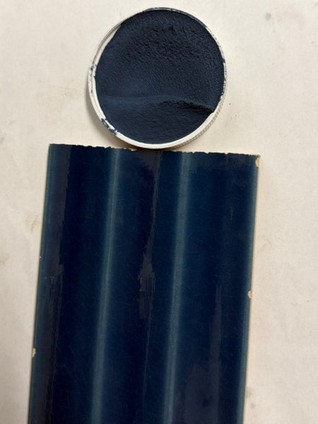 XC Custom matches Cagle Fluted Blue in Unsanded Tile Grout