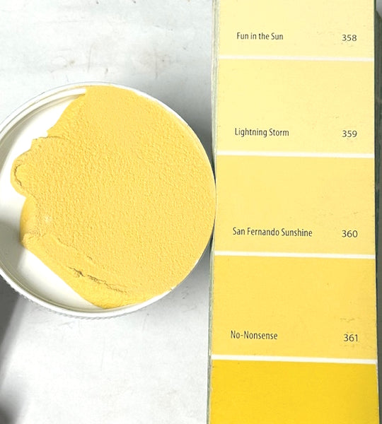 XT Custom matched to BM 360 San Fernando Sunshine in Unsanded Tile Grout
