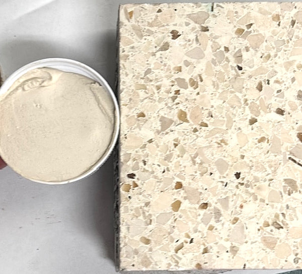 XT Custom - SSG Terrazzo Cream in Unsanded Tile Grout