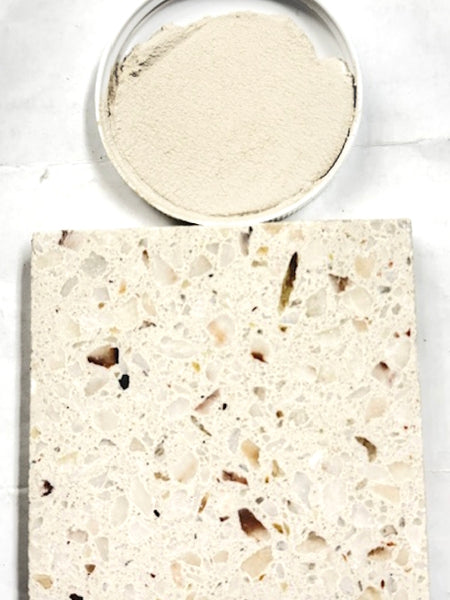 XC Custom matches Tile Bar True Terrazzo Kashmir in Unsanded Tile Grout