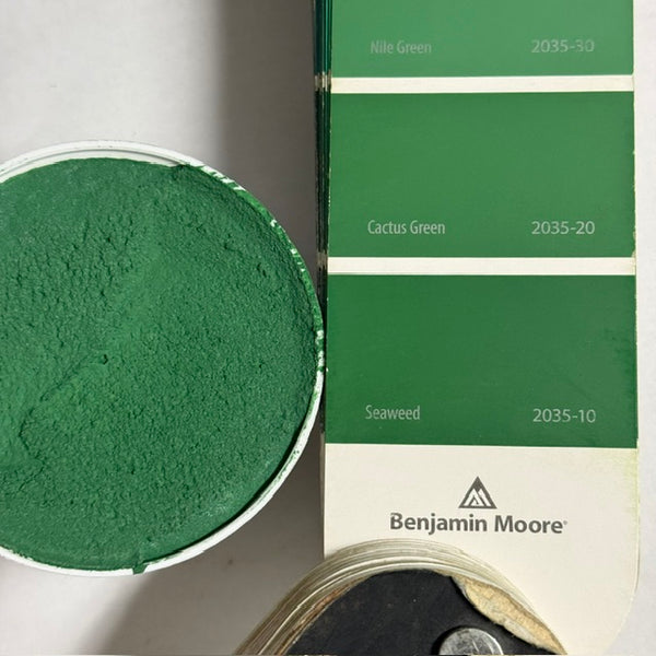 XT Custom matches BM 2035-10 Seaweed in Unsanded Tile Grout