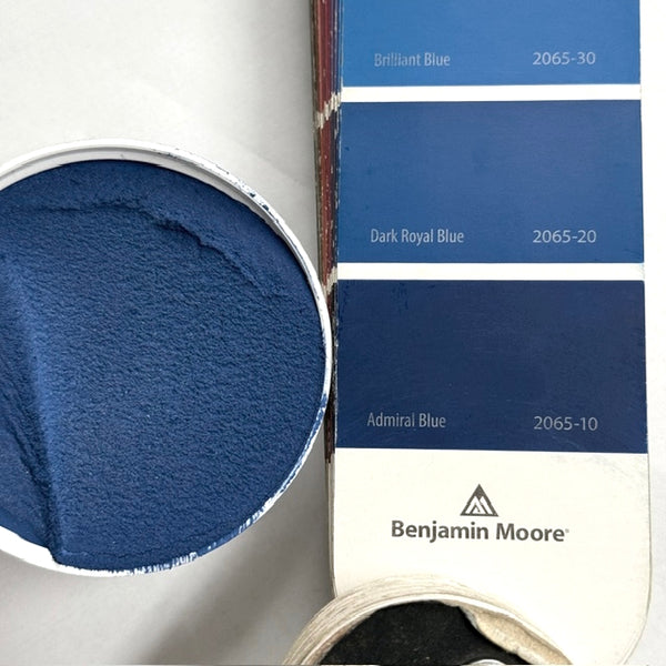 XT Custom Matches BM 2065-10 Admiral Blue in Unsanded Tile Grout