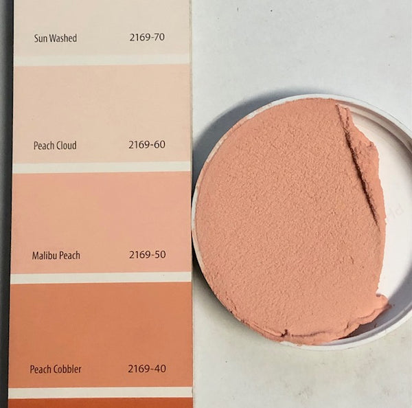 XT Custom matches BM 2169-50 Malibu Peach in Sanded Tile Grout