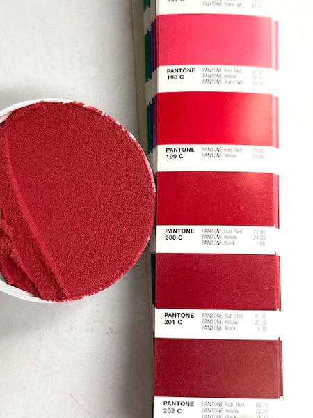 XT Custom matches Nissan Red Pantone 200C in Sanded Tile Grout