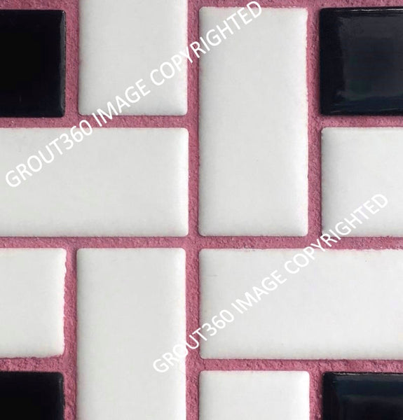 Unsanded Raspberry Gum Tile Grout