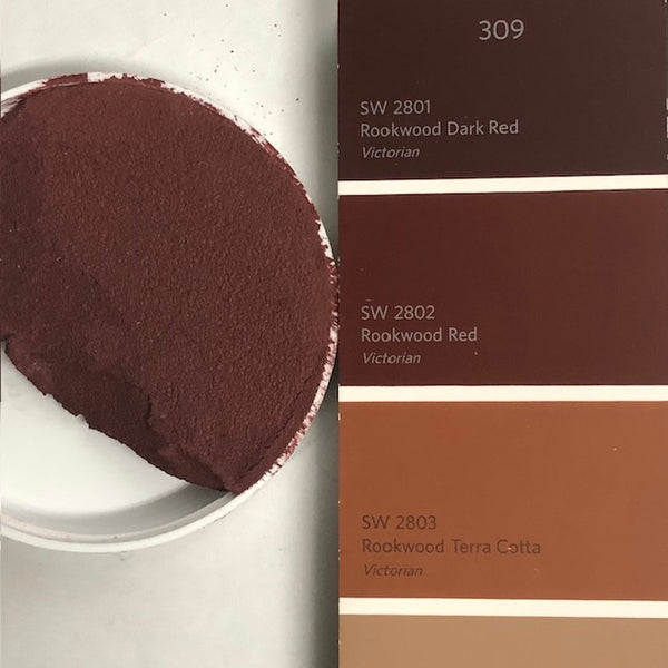 XT Custom Matches SW 2802 Rookwood Red in Unsanded Tile Grout
