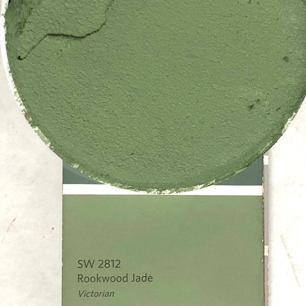XT Custom matched to SW 2812 Rookwood Jade in Sanded Tile Grout