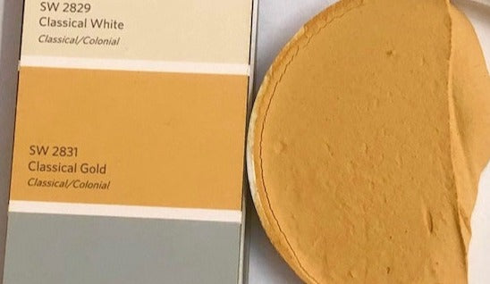 XT Custom matched to SW 2831 Classical Gold Sanded Grout