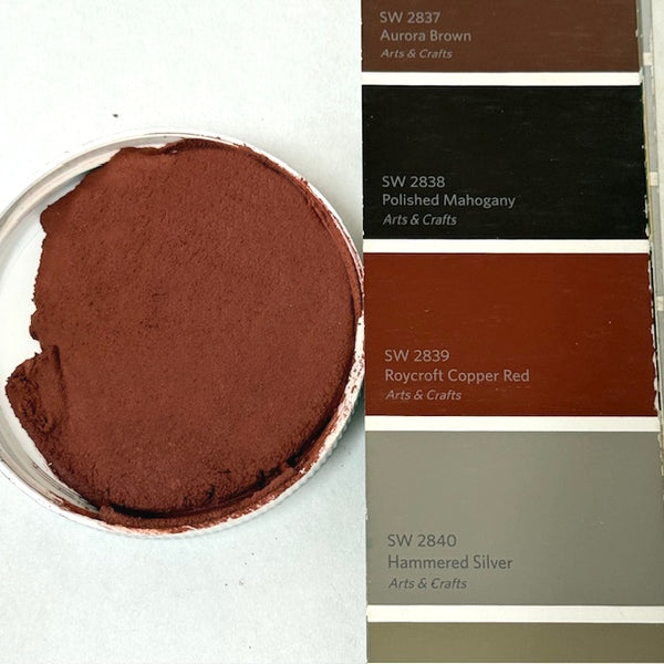 XT Custom matched to SW 2839 Roycroft Copper Red in Unsanded Tile Grout