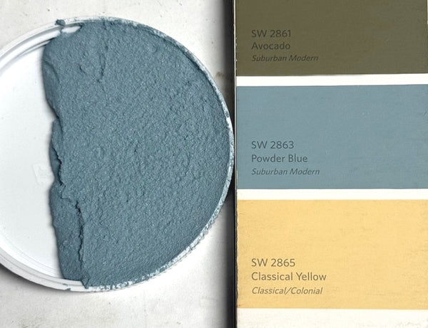 E-1500 Epoxy matches SW 2863 Powder Blue In Epoxy Tile Grout