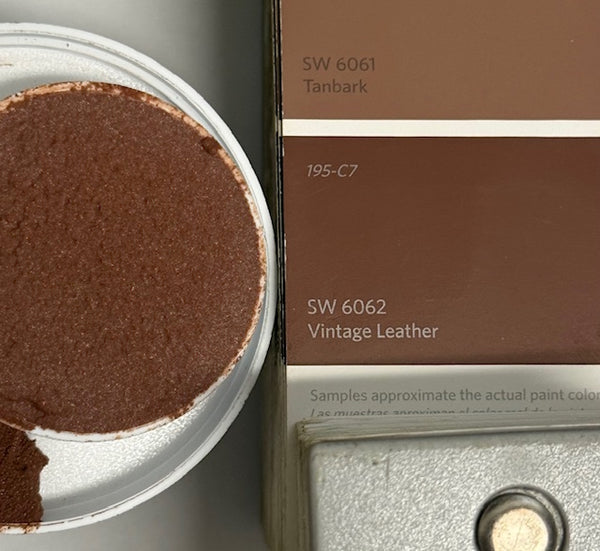 Cured Epoxy Grout Sample 1 color