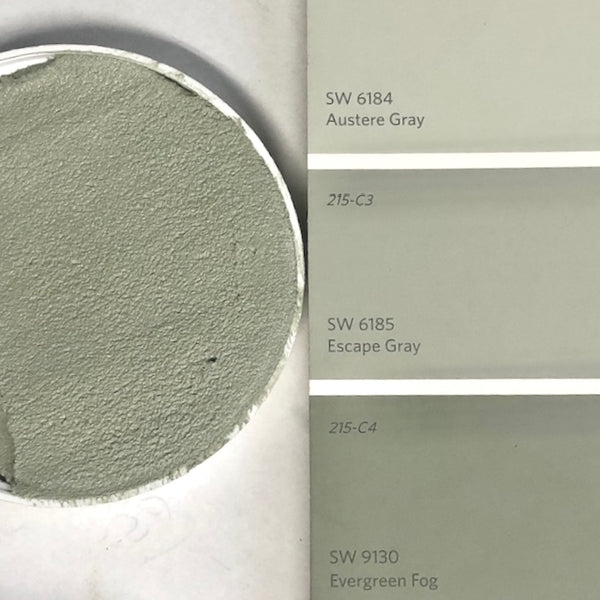 XT Custom matches SW 6185 Escape Gray in Unsanded Tile Grout