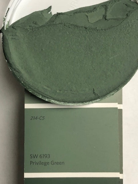 XT Custom matched to SW 6193 Privilege Green in Unsanded Grout