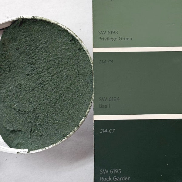 E-1500 custom matches SW 6194 Basil in Epoxy Tile Grout