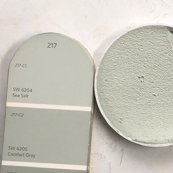 XT Custom matched to SW 6204 Sea Salt in Sanded Tile Grout