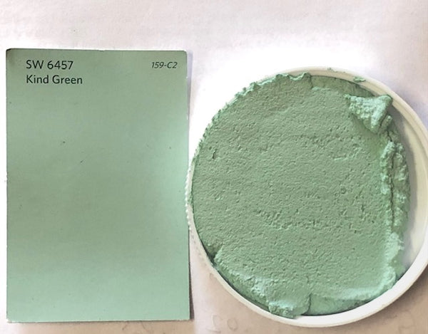 XT Custom matches SW 6457 Kind Green in Unsanded Tile Grout