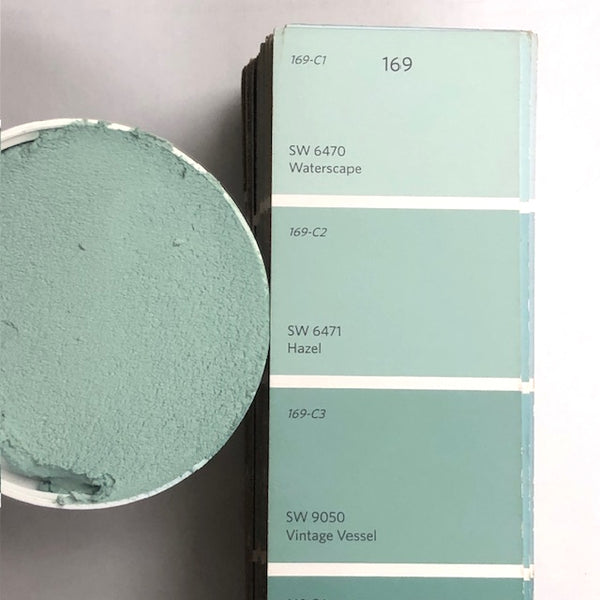 XT Custom Color matches SW 6471 Hazel in Sanded Tile Grout
