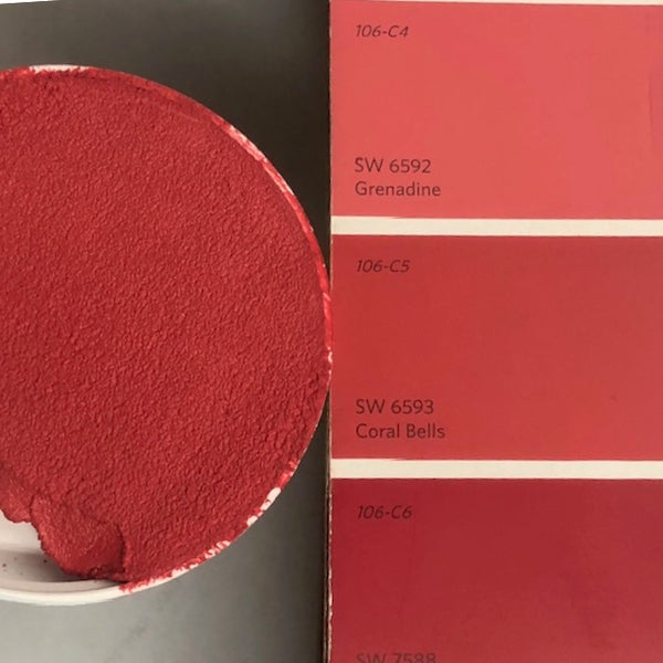 XT Custom matched to SW 6593 Coral Bells in Sanded Tile Grout