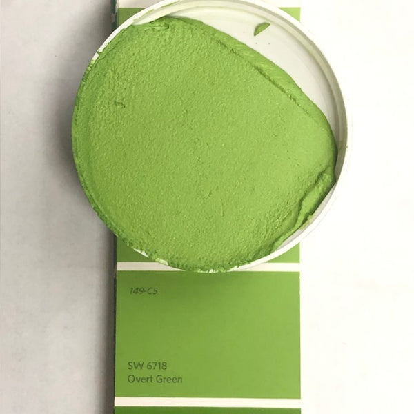 XT Custom matches SW 6718 Overt Green in Sanded Tile Grout