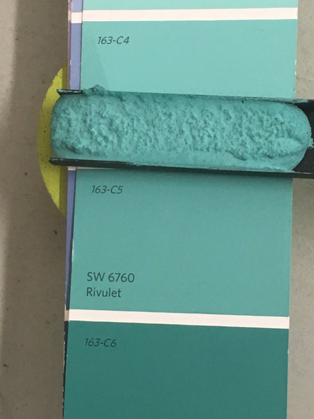 XT Custom matched to SW 6760 Rivulet Unsanded Tile Grout Return