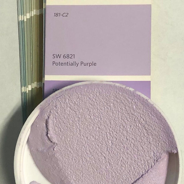 XT Custom matches SW 6821 Potentially Purple in Sanded Tile Grout