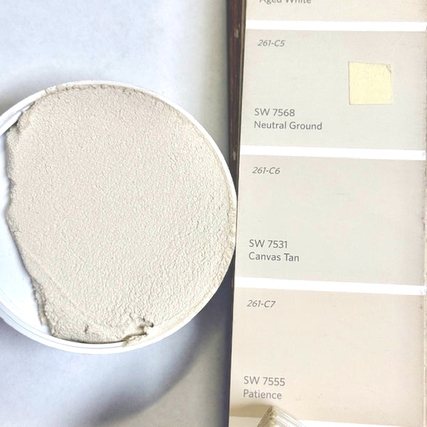 XT Custom matched to SW 7531 Canvas Tan in Sanded Tile Grout