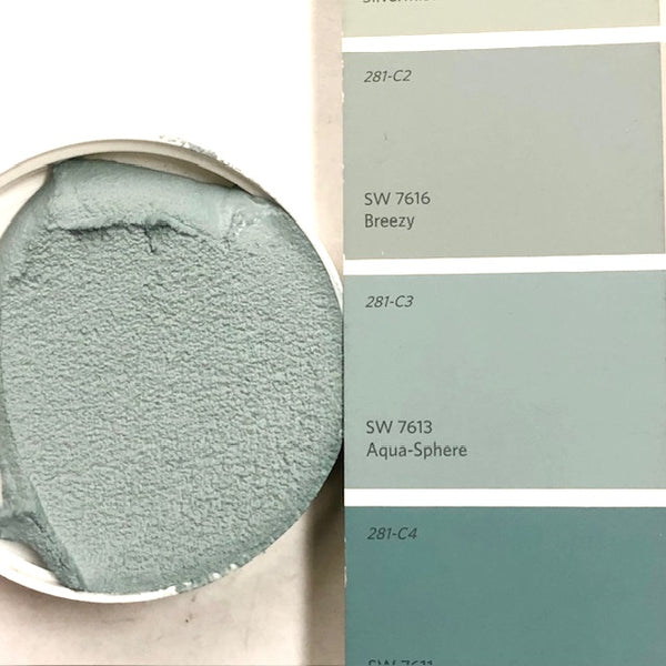 XT Custom SW 7613 Aqua-Sphere in Unsanded Grout – Grout360