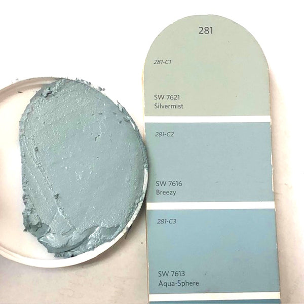 Xt Custom matches SW 7616 Breezy in Sanded Tile Grout