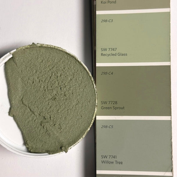 E-1500 matches SW 7728 Green Sprout in Epoxy Tile Grout