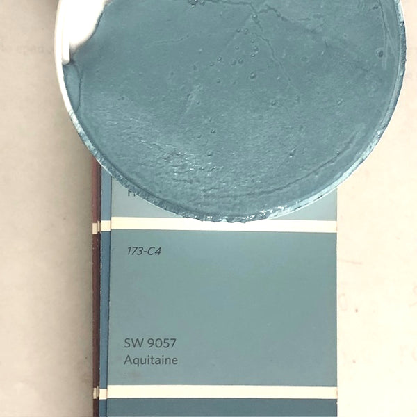 XT Custom matches SW 9057 Aquitaine in Unsanded Tile Grout