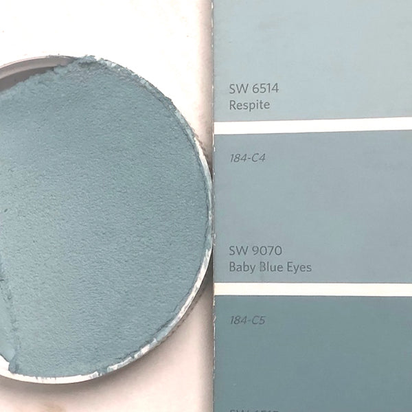 XT Custom matched to SW 9070 Baby Blue Eyes in Unsanded Tile Grout