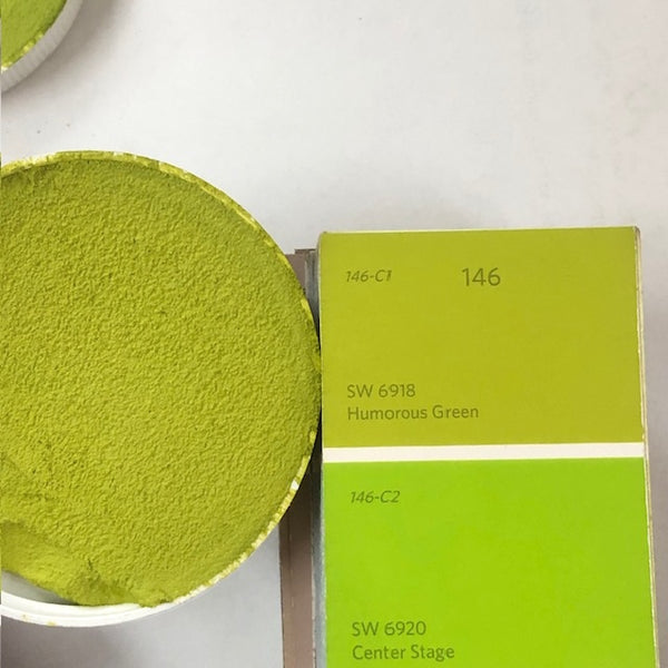 XT Custom matched to SW Humorous Green in Unsanded Tile Grout
