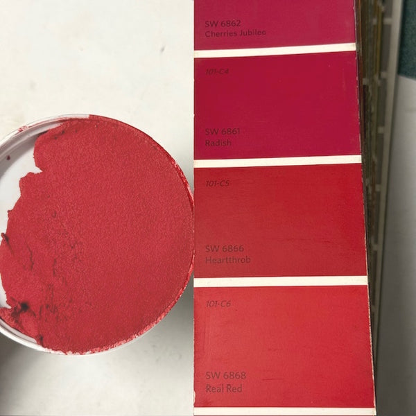 XT Custom matched to SW 6866 Heartthrob in Sanded Tile Grout