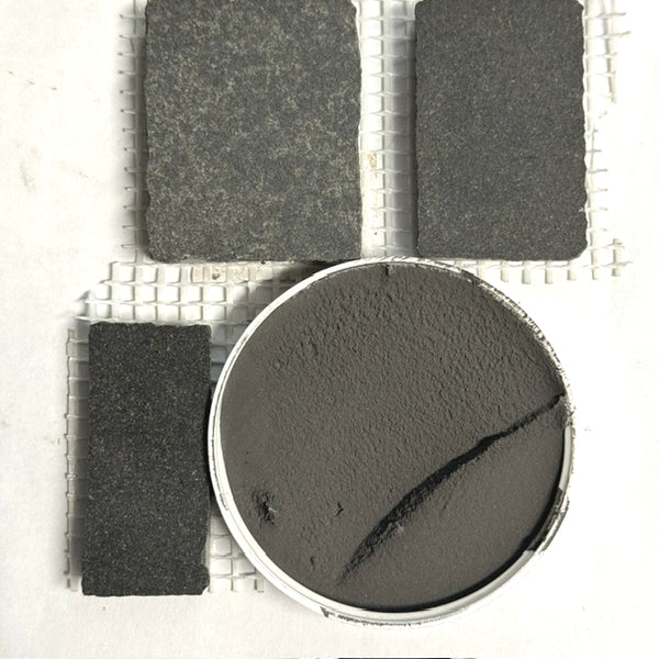 XC Custom matches Stanley RFQ Black Sheeted Tile in Sanded Tile