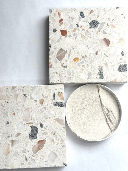 XC Custom matches True Terrazzo Sonora Beige in Unsanded Tile Grout